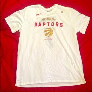 Men's Toronto Raptors Lowry Nike White 2019 NBA Finals Bound T-Shirt